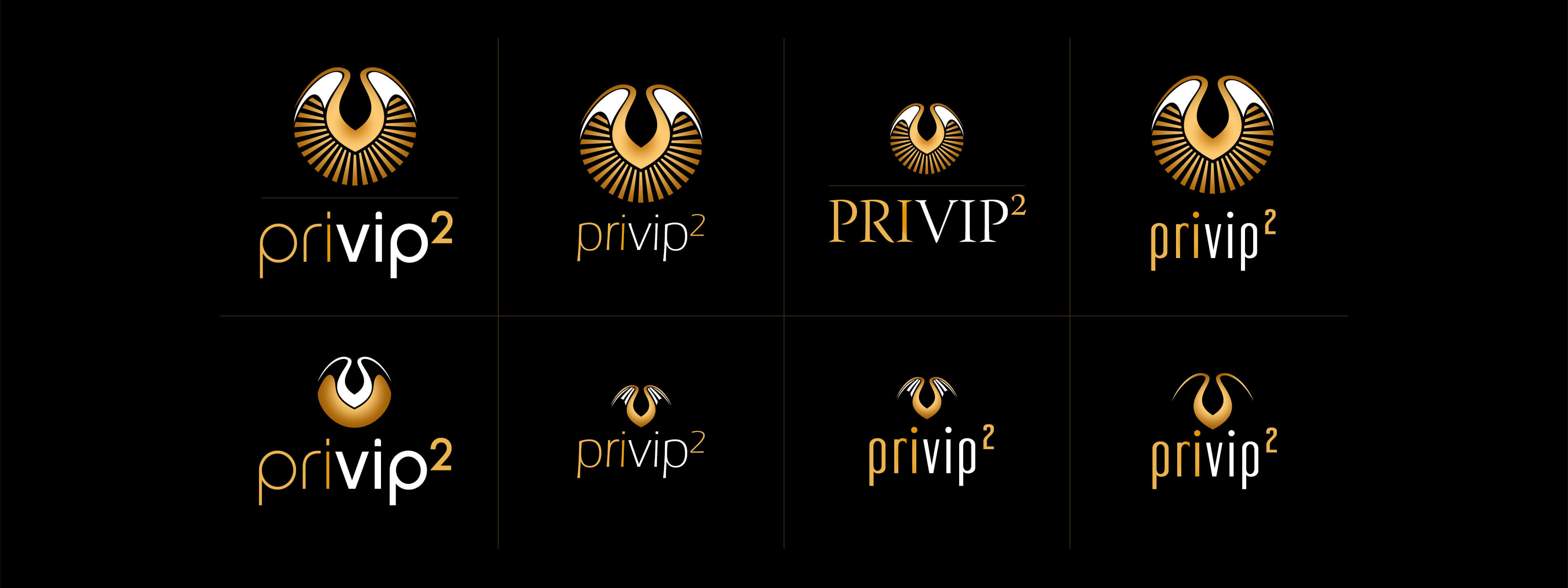 Abbildung privip² Logoentwicklung
