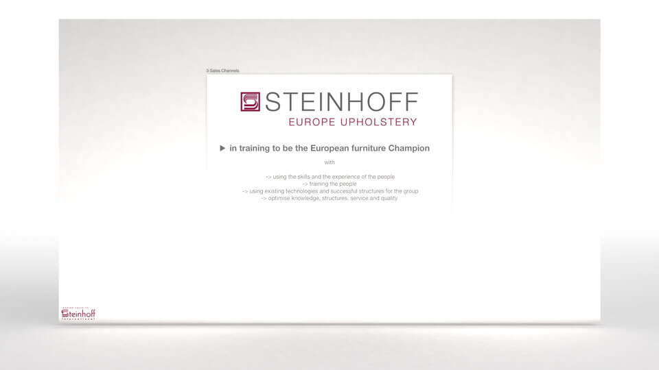Abbildung Steinhoff Präsentation Screenshot